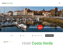 Tablet Screenshot of hotelcostaverde.es